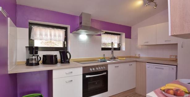 voll ausgestattete Küche